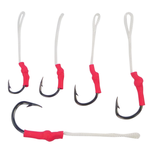 Swimerz 5/0 Single Assist Hooks, 6 pack