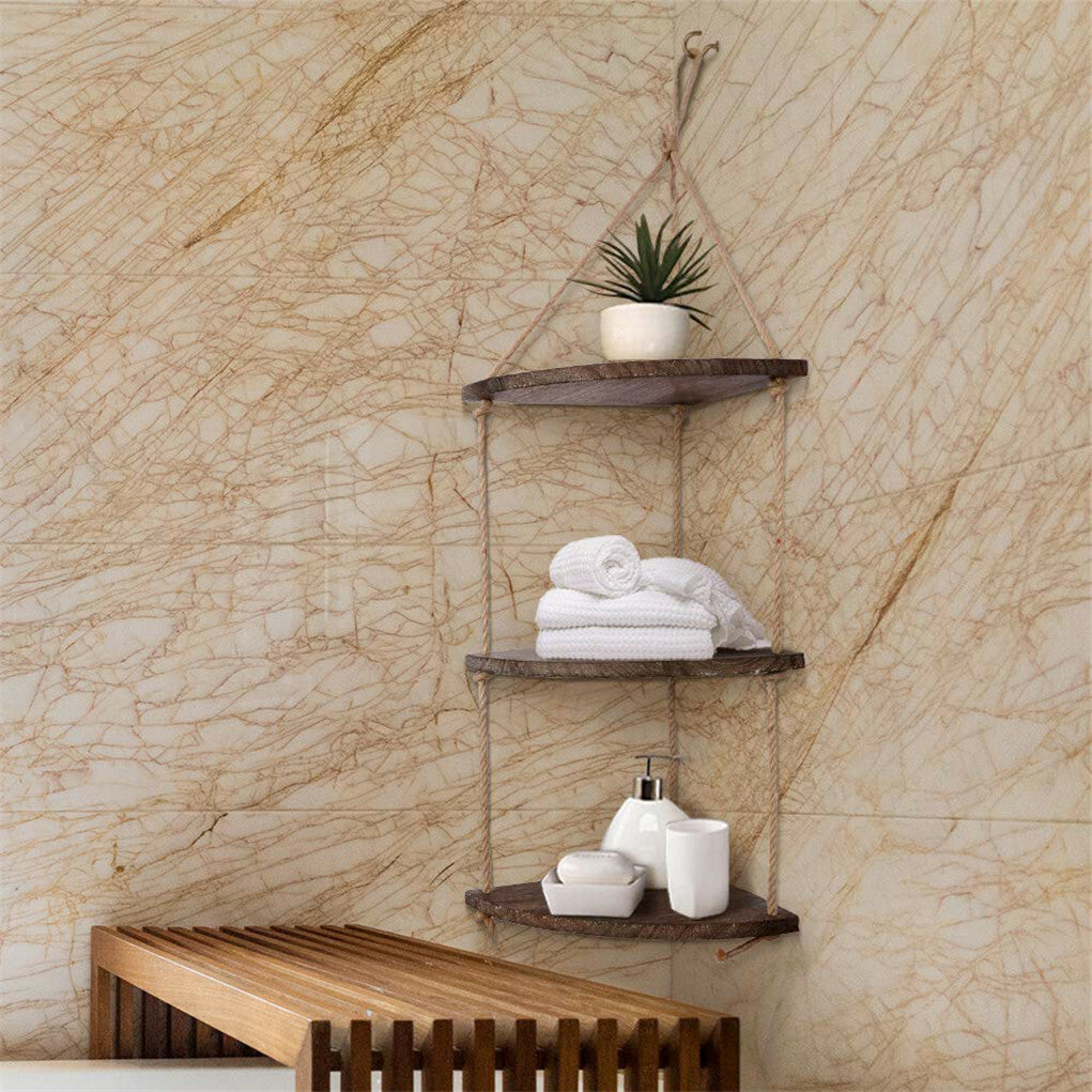 Bohemian Hanging Shelf Organizer