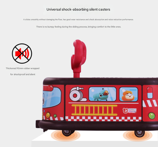 Tiger Quiet Ride Twist Car for Toddlers - Fun Wiggle Ride-On Toy