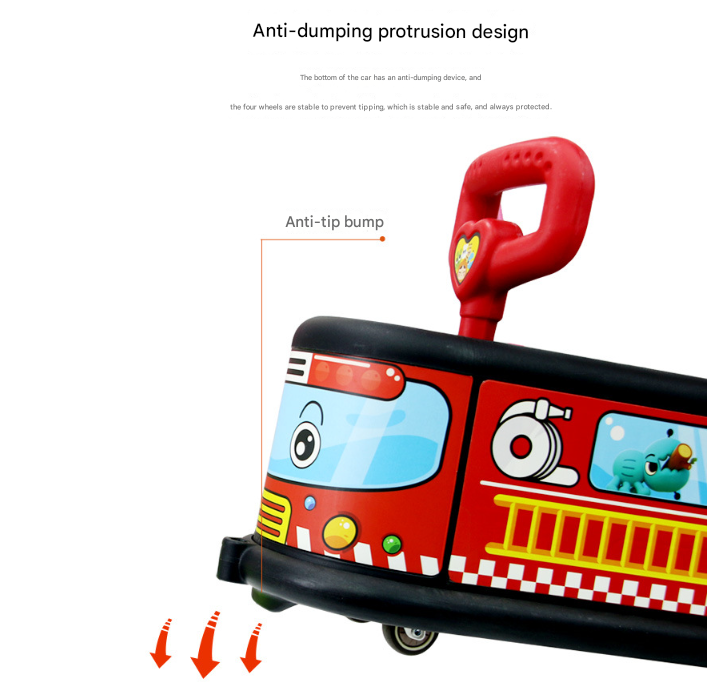 Dog Quiet Ride Twist Car for Toddlers - Fun Wiggle Ride-On Toy