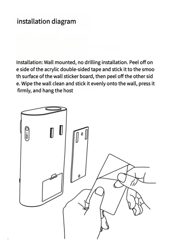 Smart Automatic Mouthwash Dispenser - Wall-Mounted, 3 Adjustable Levels, LED Display & Magnetic Cups(white)