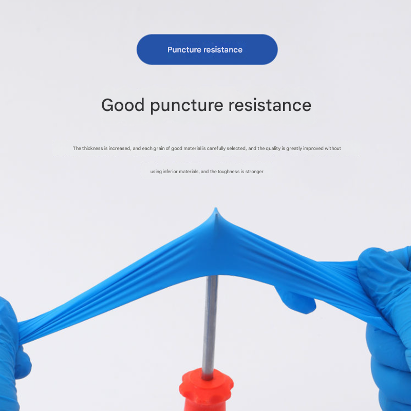 100 Pairs Black Premium Disposable Nitrile Gloves - Powder-Free & Extra Durable for Multi-Purpose Use(L)