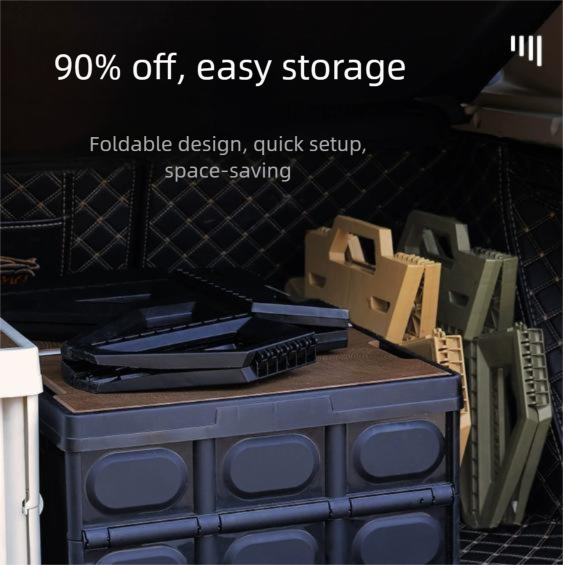 Black Portable Folding Stool – Compact Strength for Everyday and Outdoor Use