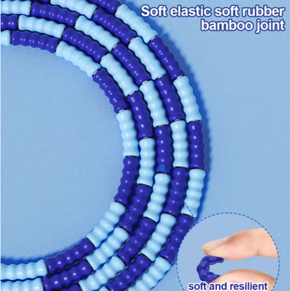 10 Pcs Purple Soft Beaded Jump Ropes, Tangle-Free Beaded Jump Rope - Adjustable Segmented Skipping Rope for Kids & Adults Fitness