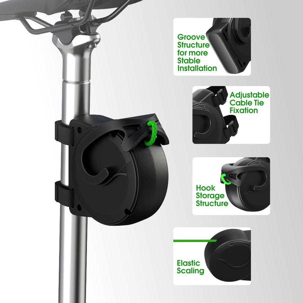 Retractable Bicycle Tow Rope for Kids - Parent-Child Bungee Towing System for Uphill Adventures