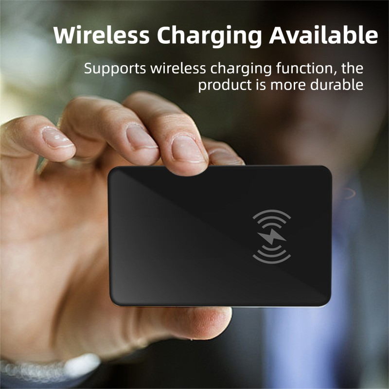 Ultra-Slim 2mm Glass Card Tracker for iOS - Global GPS Location Finding for Wallet, Keys, and Luggage