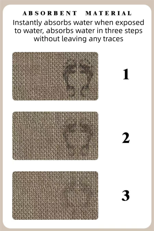 Pink Super Absorbent Diatomite Quick Dry Bath Mat | 50×80cm | Non-Slip Rubber Backing | Bathroom and Entryway