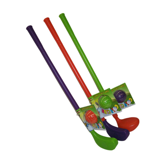 2 x Kids golf sets with ball & stick