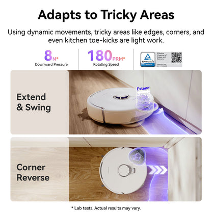 Narwal Freo Z10 Robotic Vacuum and Mop Cleaner - Covers Every Angle Without Any Tangles