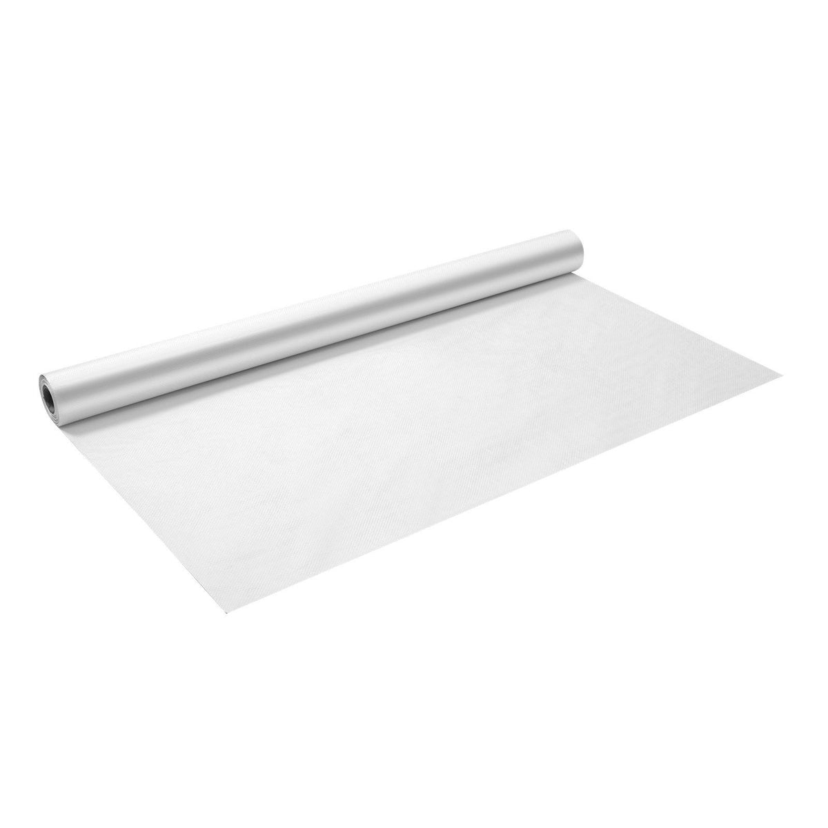 House Wrap, 2.74 x 45.7 mm, 0.13 mm Thick Vapor Barrier, Heavy Duty Plastic Sheeting for Tear-resistant, Drop Cloth Vapor Barrier Covering for Residential & Commercial Construction, White