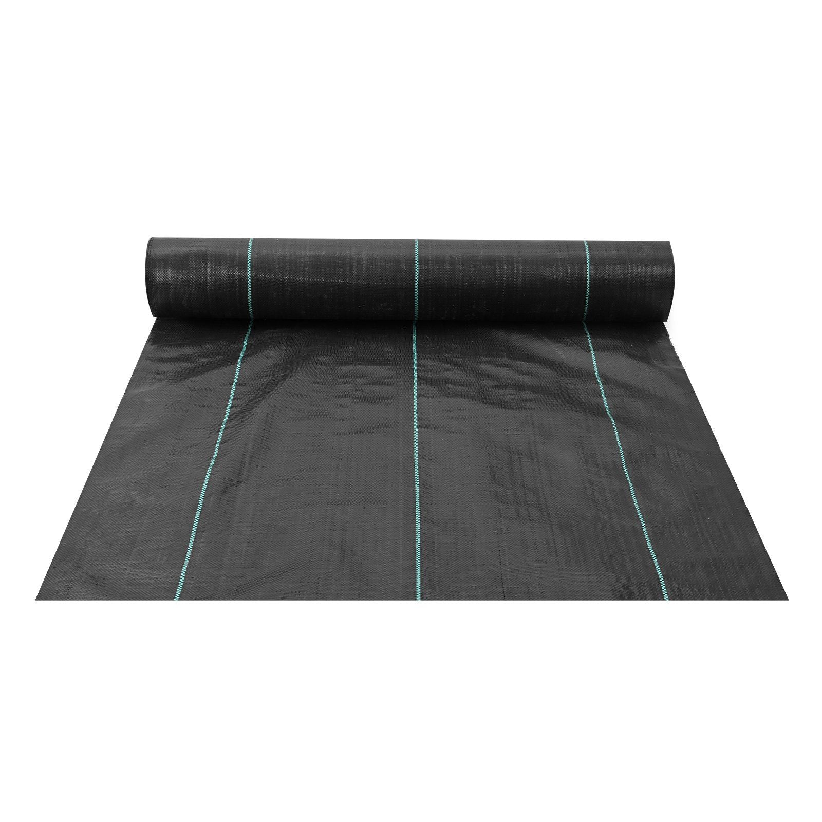 5FTx250FT Premium Heavy Duty Weed Barrier Landscape Fabric, 5OZ Woven Geotextile Fabric Under Gravel, High Permeability for Weed Blocker Weed Mat, Driveway Fabric, Weed Control Garden Cloth