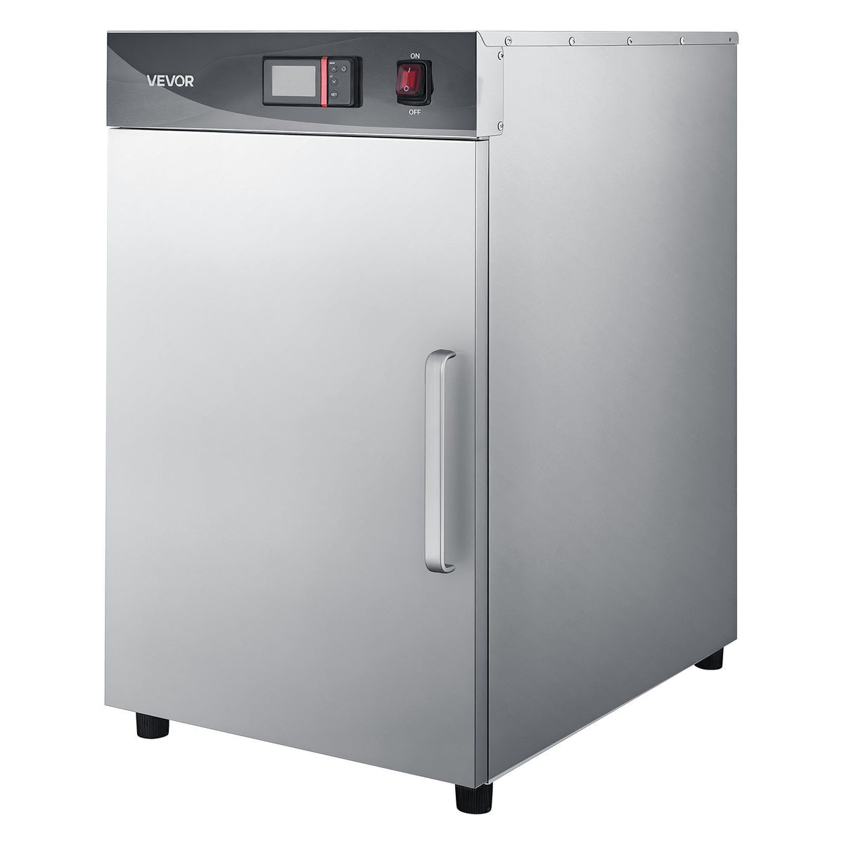 Electric Hot Box Food Warmer, 5-Tier Commercial Warming Cabinet with Water Tray, Single-Door and Adjustable Shelves, Stainless Steel Food Warmer Cabinet, for Restaurant, Kitchen, Pizza, Chicken