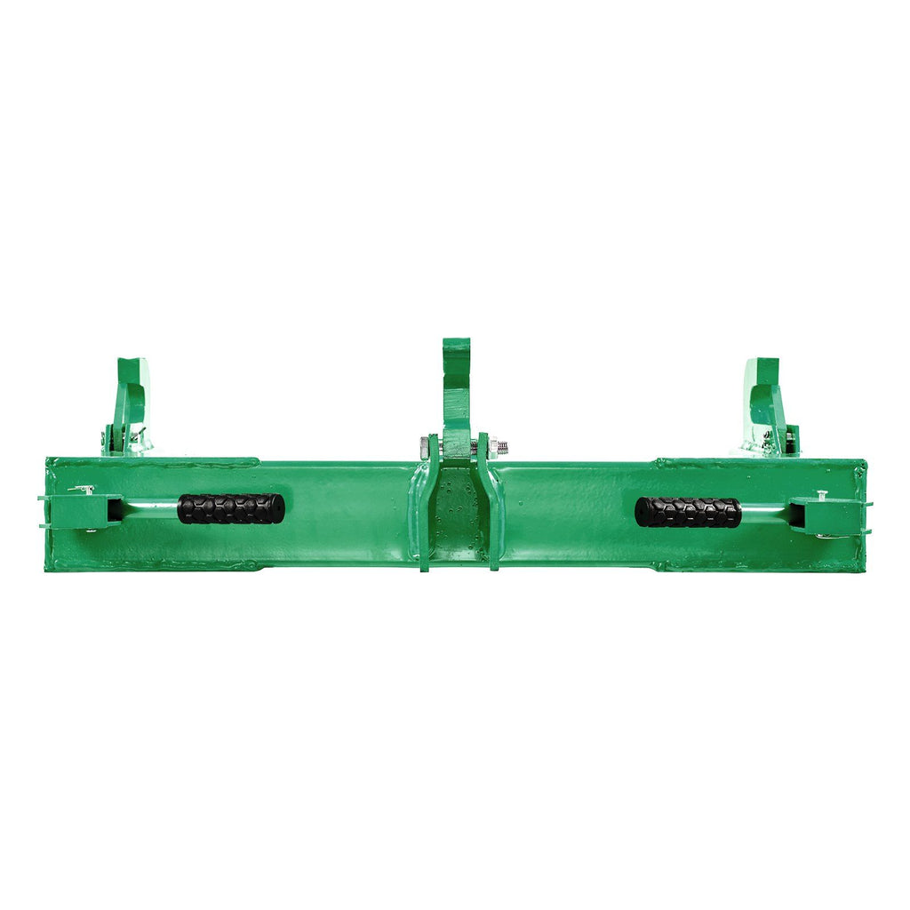 3-Point Quick Hitch with 2 in Receiver, 3000 Lbs Lift Capacity, 3-Pt Hitch with 5 Level Adjustable Bolt, Adaptation to Category 1 & 2 Tractor, Heavy Duty 3 Point Attachments, Green