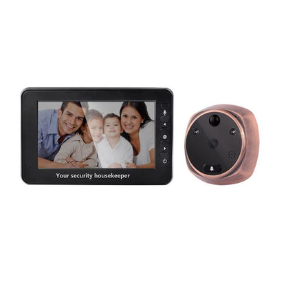 Smart Doorbell With 4.3 Display 3.0Mp Camera Motion Detection Night Vision & Tf Card Support 32Gb Max-1915197877257375744