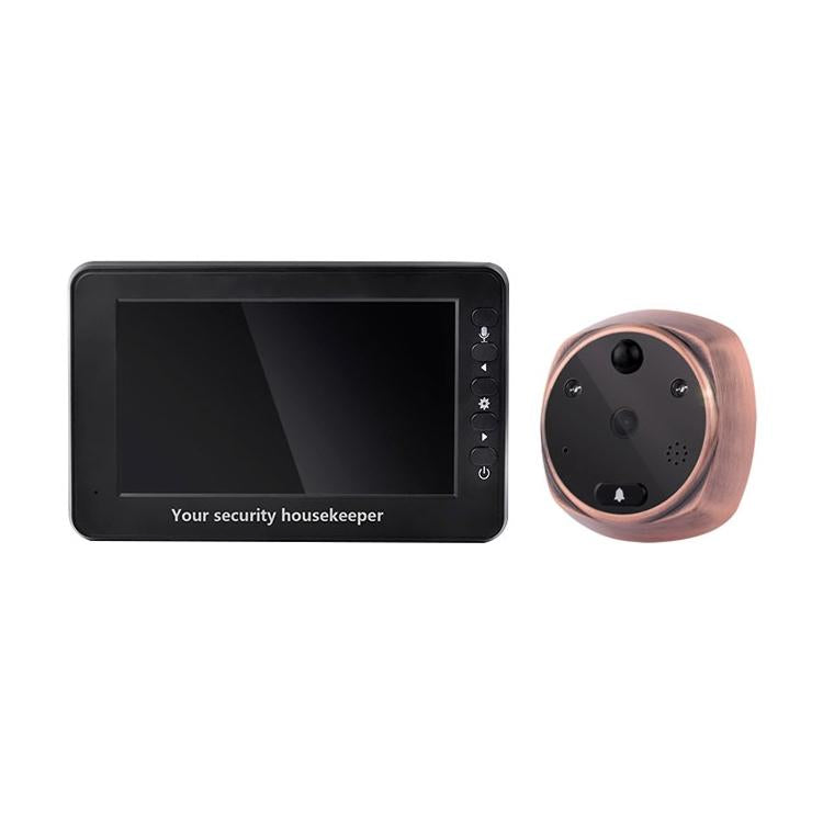 Smart Doorbell With 4.3 Display 3.0Mp Camera Motion Detection Night Vision & Tf Card Support 32Gb Max-1915197877257375745