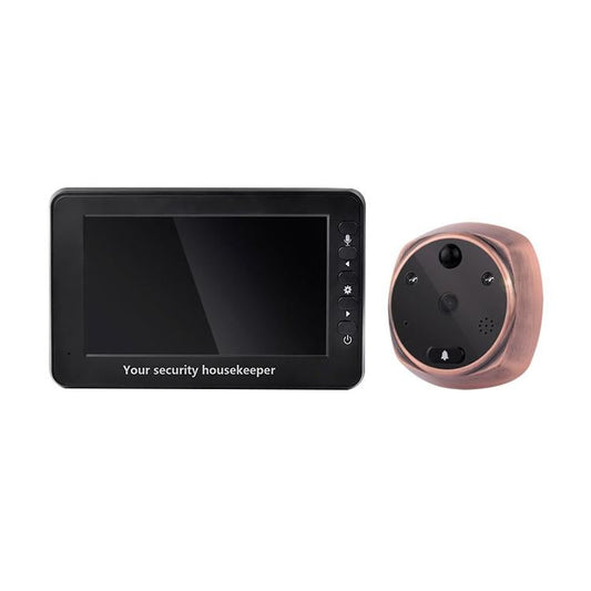 Smart Doorbell With 4.3 Display 3.0Mp Camera Motion Detection Night Vision & Tf Card Support 32Gb Max-1915197877257375745