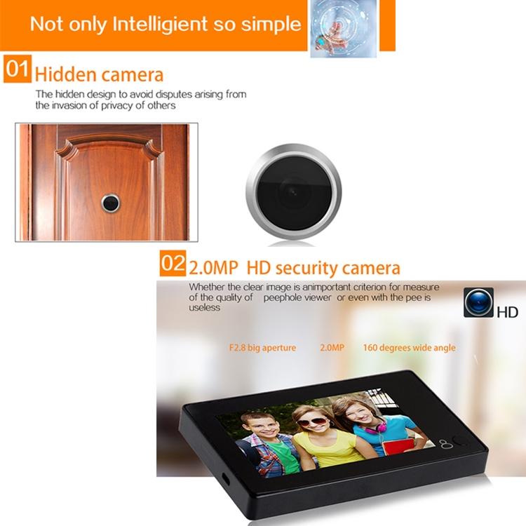2.0Mp Smart Doorbell With 4.3 Tft Display Screen-1915197715340464133