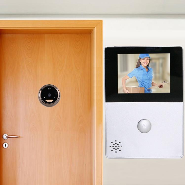 Smart Wifi Video Doorbell With 2.8 Oled Screen 1.0Mp Camera And 32Gb Tf Card Support-1915197667718336520