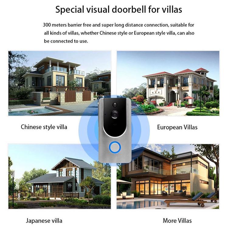 Smart Wifi Video Doorbell With Night Vision & Pir Detection-1915196545188368389