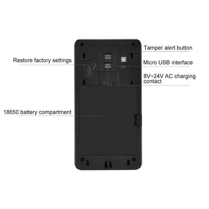 Smart Wifi Video Doorbell With Night Vision & Pir Detection-1915196545188368392