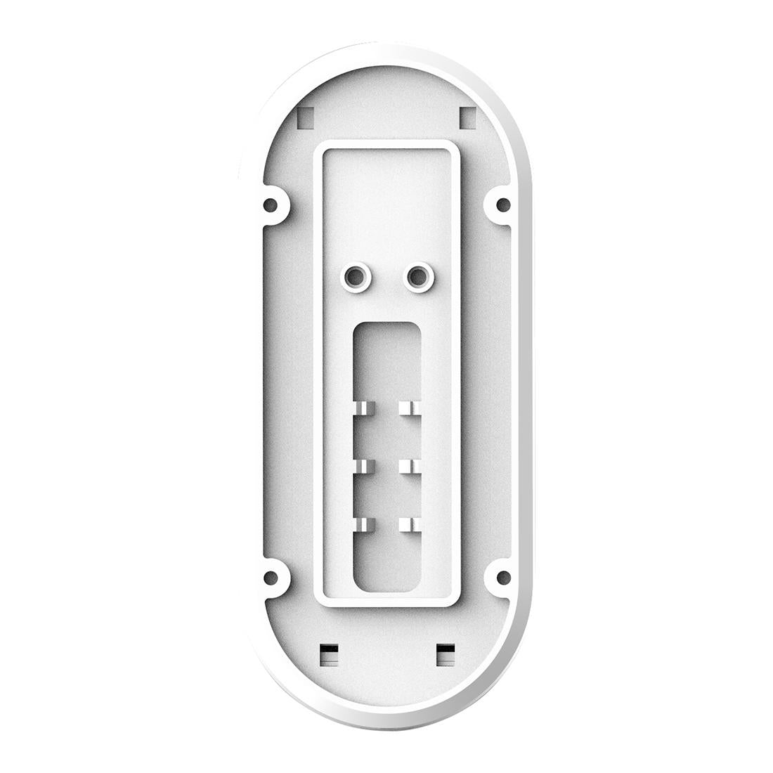 Smart Wifi Video Doorbell With Night Vision & Remote Monitoring - White-1915196621289820163