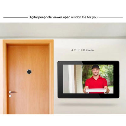 Waterproof 4.3 Digital Door Viewer With Ip55 Screen-1915197523165843461