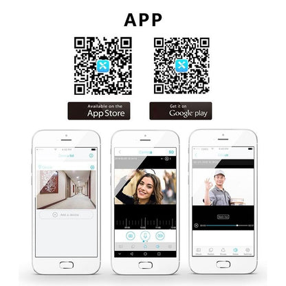 Smart Wifi Video Doorbell With Remote Monitoring & Voice Intercom - 720P 6400Mah Black-1915196747542564871