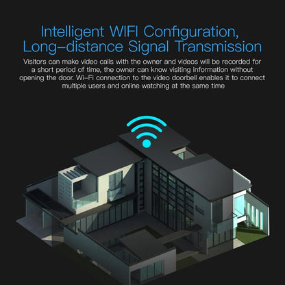 Waterproof Wifi Door Camera With Night Vision - 1080P-1915196620509679625