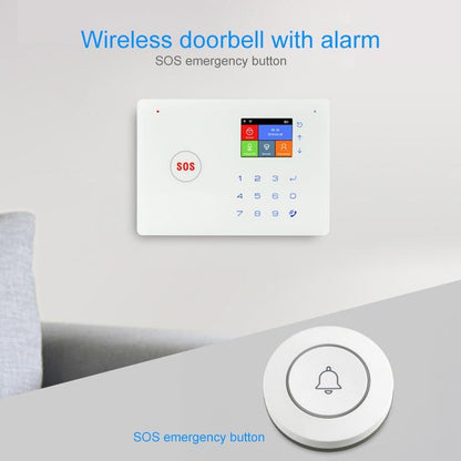 Anti-Theft Wireless Doorbell Button Alarm - Compact-1915198012779532293