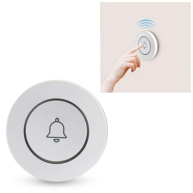 Anti-Theft Wireless Doorbell Button Alarm - Compact-1915198012779532297