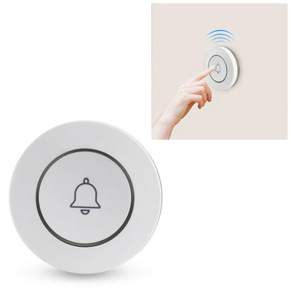 Anti-Theft Wireless Doorbell Button Alarm - Compact-1915198012779532297