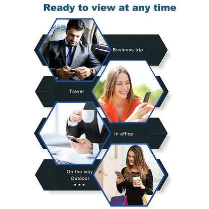 Smart Wifi Video Doorbell With Night Vision & Motion Detection - 2-Way Intercom - 32Gb Sd Card - Black-1915196679347376135