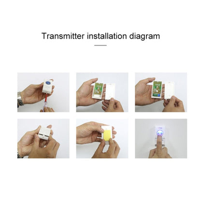 Wireless Doorbell With 38 Sounds And Remote Control-1915196635697254403