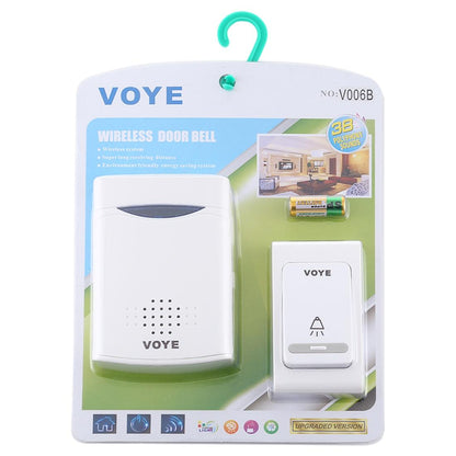 Wireless Doorbell With 38 Sounds And Remote Control-1915196635697254407