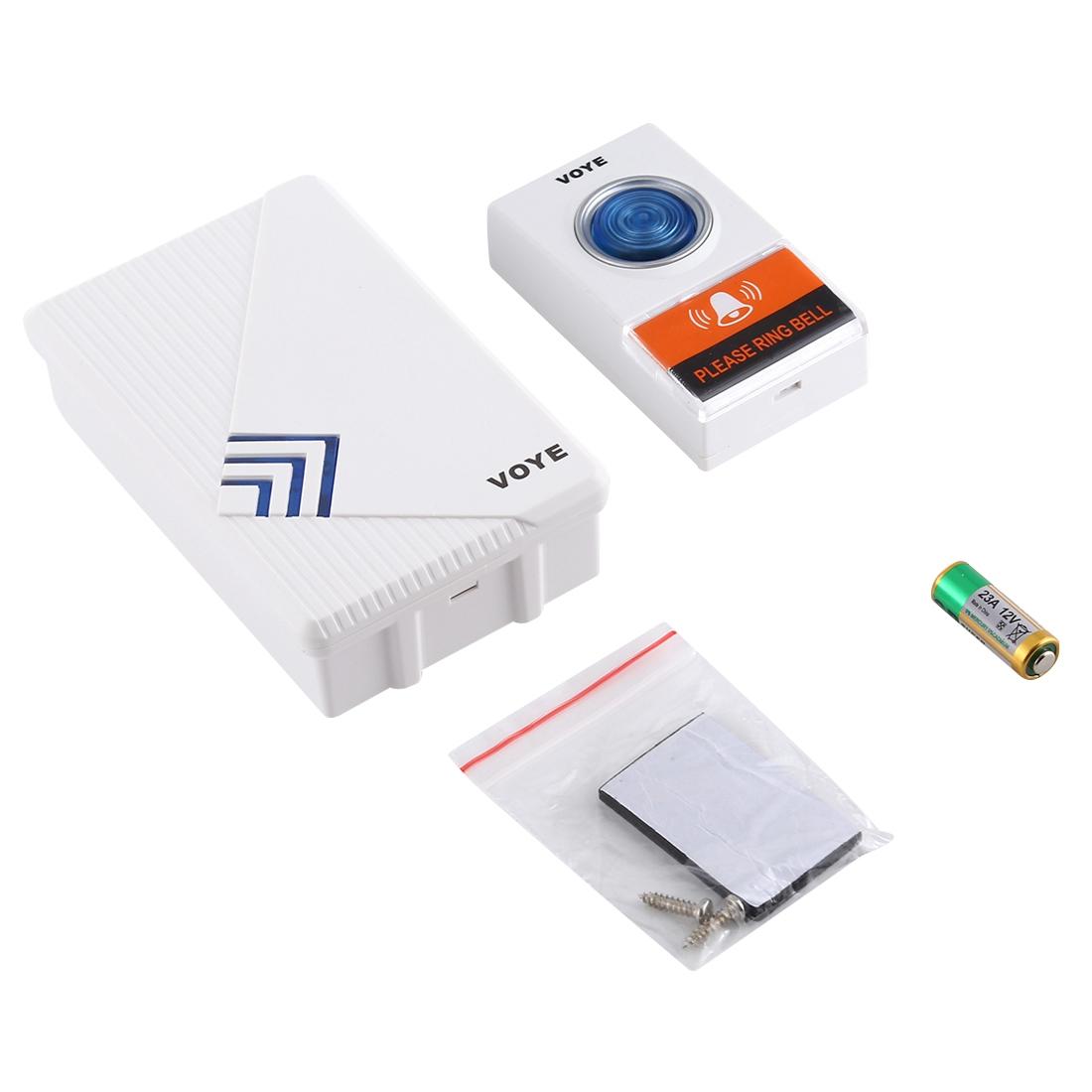 Wireless Doorbell With 38 Sounds And Remote Control-1915196635856637958