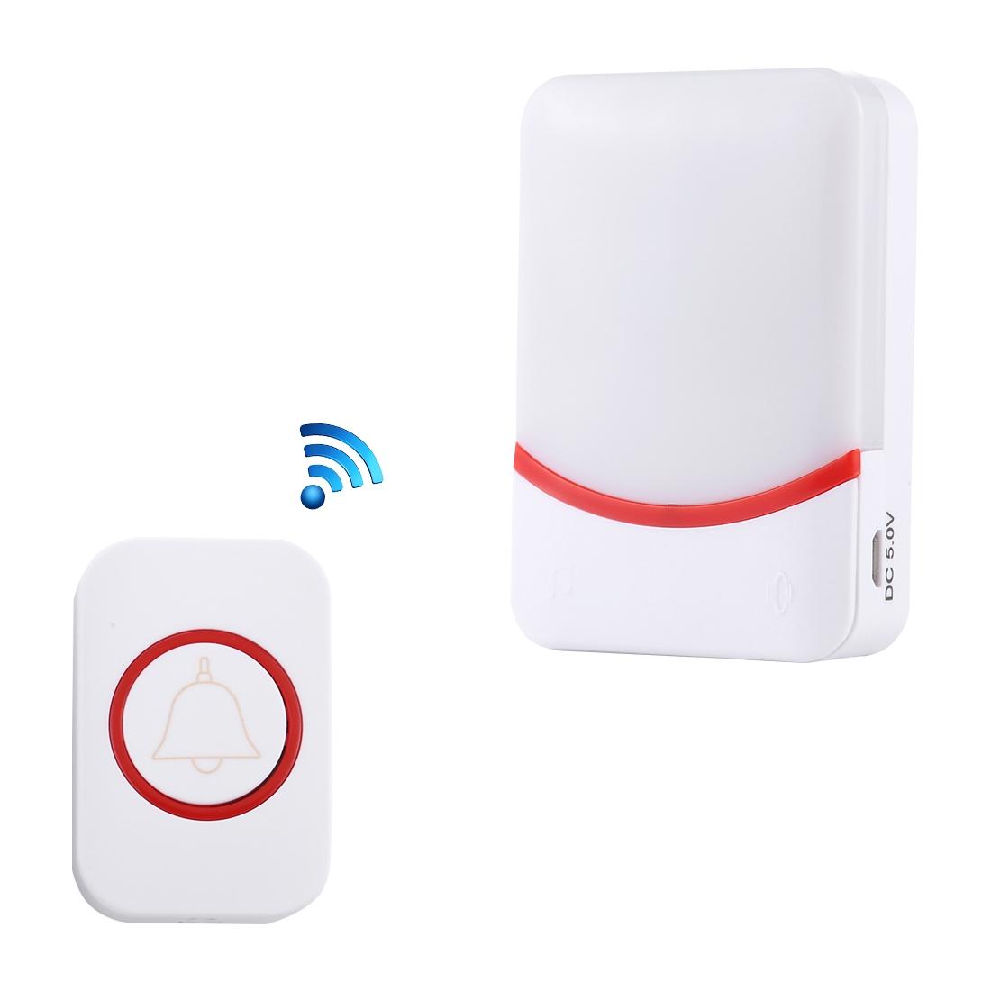 Wireless Doorbell With 38 Ringtones & Flashing Lights - Home Music Remote Control-1915196634543820801