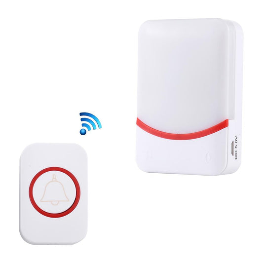 Wireless Doorbell With 38 Ringtones & Flashing Lights - Home Music Remote Control-1915196634543820801