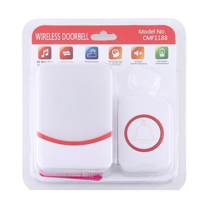Wireless Doorbell With 38 Ringtones & Flashing Lights - Home Music Remote Control-1915196634543820808