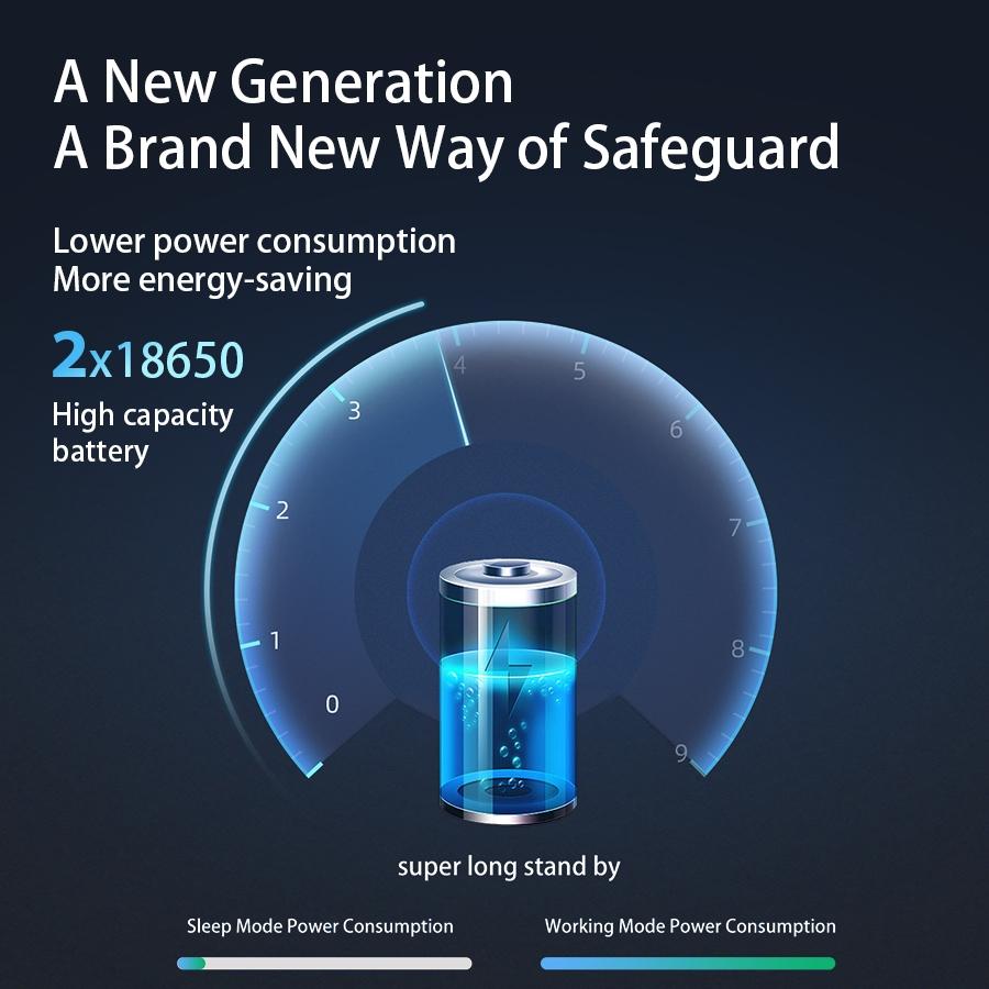 Wireless Doorbell Camera With Night Vision And Motion Detection - Black-1915196493648760840