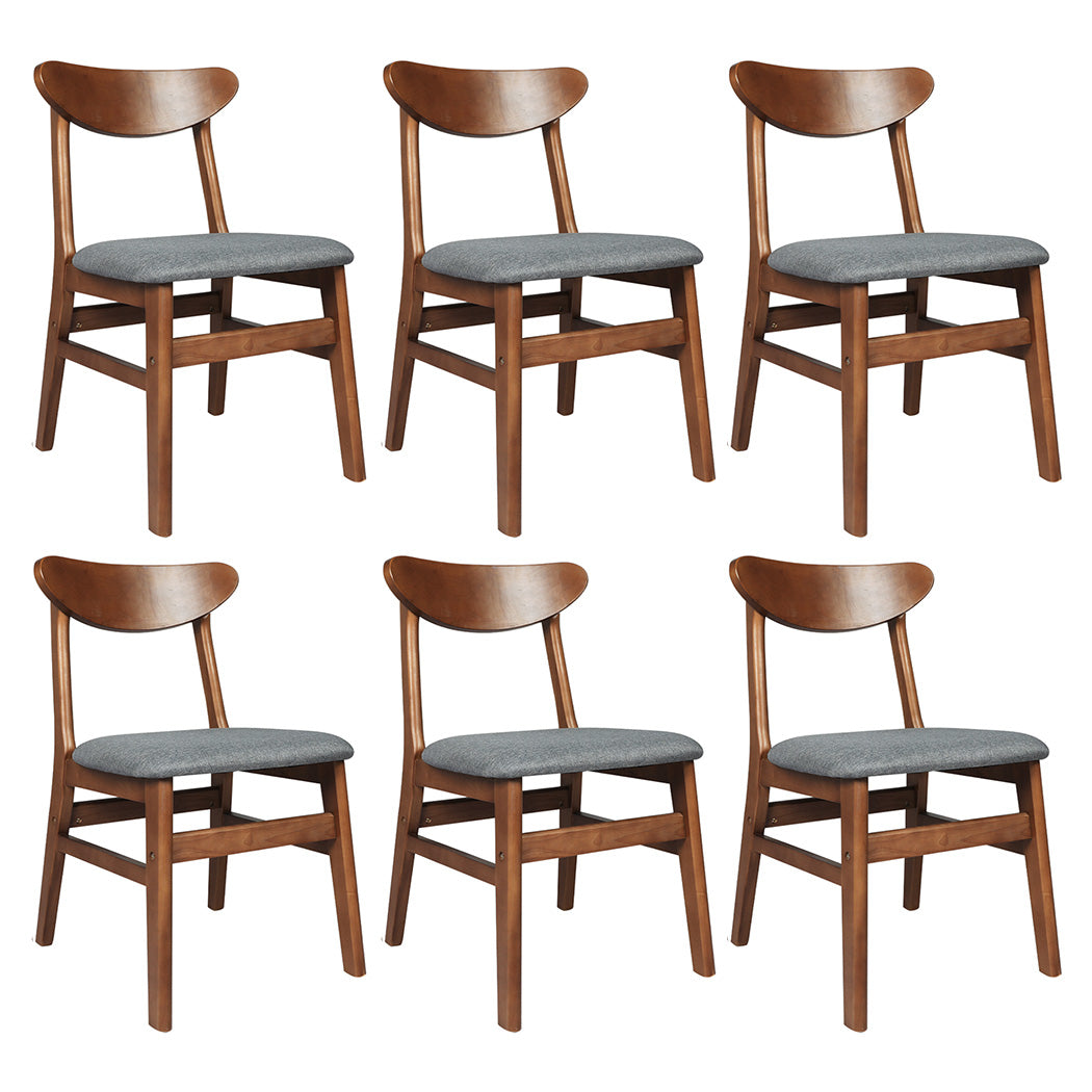 Levede 6xDining Chairs Kitchen Chair-1975420356256731136