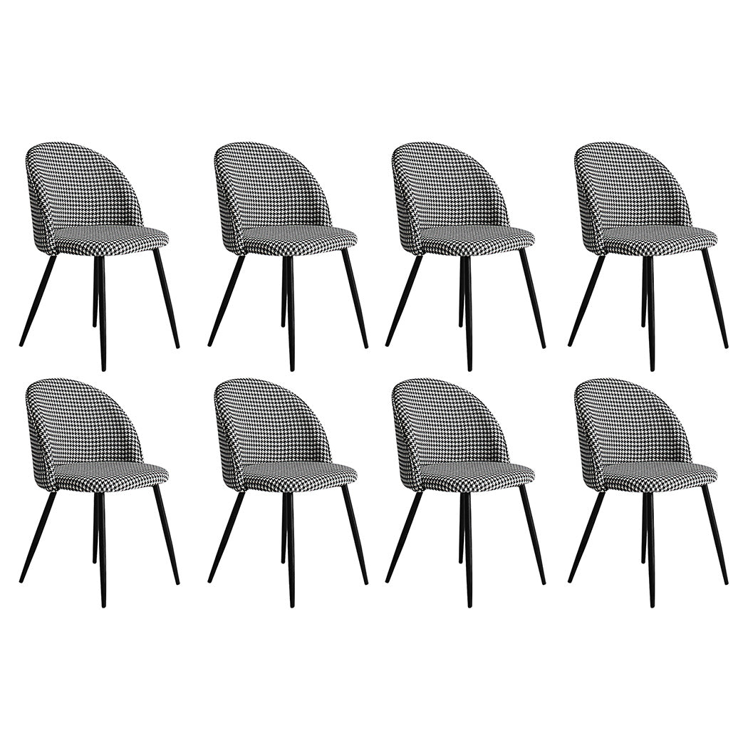 Levede 8x Dining Chairs Kitchen Cafe-1975420352494440448