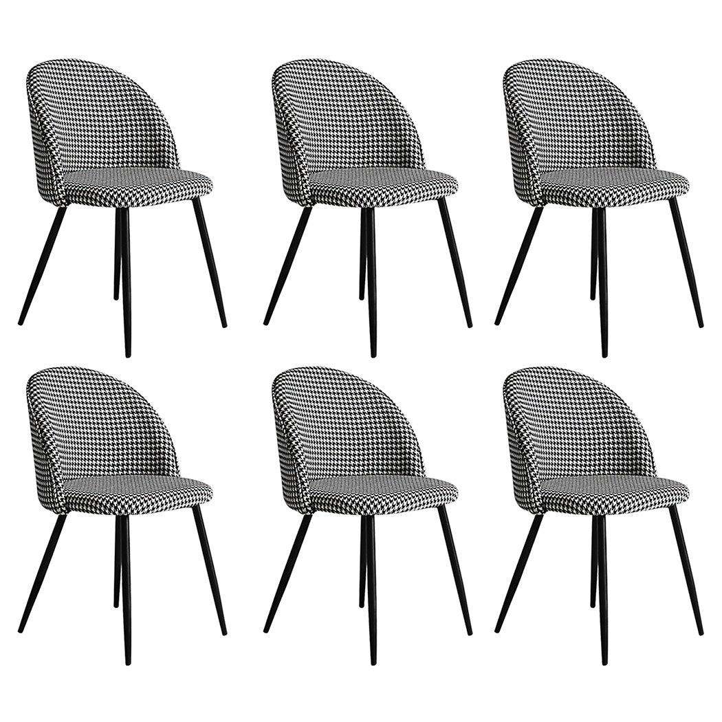 Levede 6x Dining Chairs Kitchen Cafe-1975420352284725248