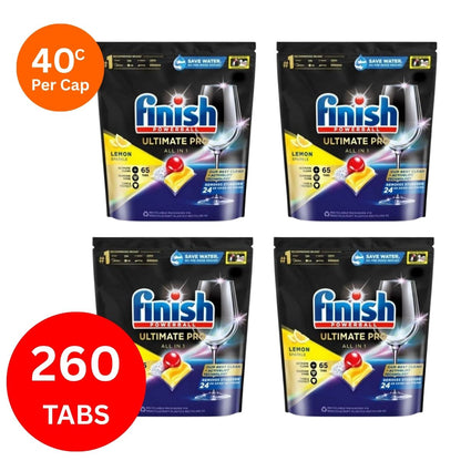 Finish Ultimate Pro x 260 Lemon Dishwasher Tablets-1984023727154794496