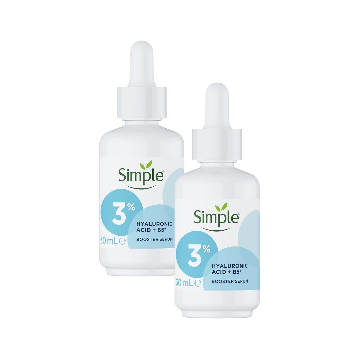 2x Simple Booster Serum 3% Hyaluronic Acid and B5-1984023736927522816