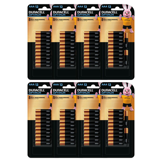 Duracell Optimum AAA Batteries 12pk x8-1984023722981462017