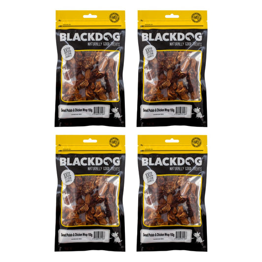 Blackdog Sweet Potato & Chicken 150g x 4pk-1973193587160125441