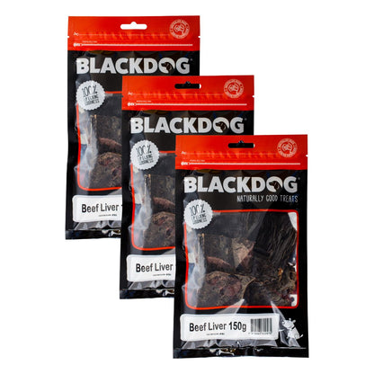 Blackdog Beef Liver 150g x 3pk-1973193584576434176