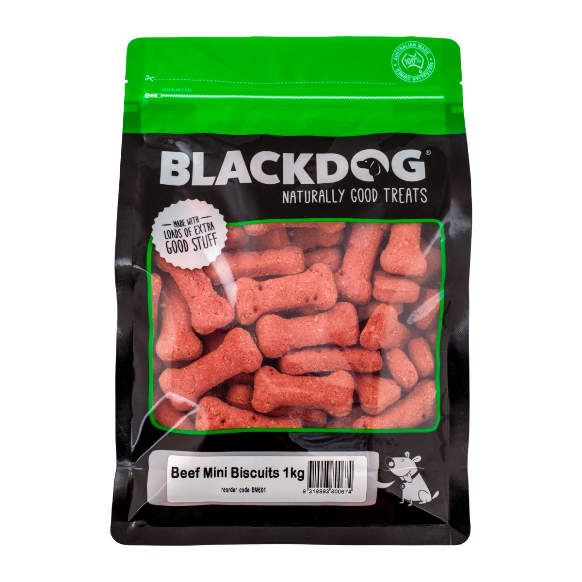 Blackdog Mini Beef Biscuits 1kg-1973193590389739520