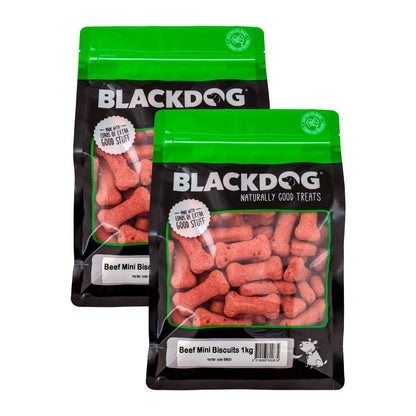 Blackdog Mini Beef Biscuits 1kg x 2pk-1973193590561705984
