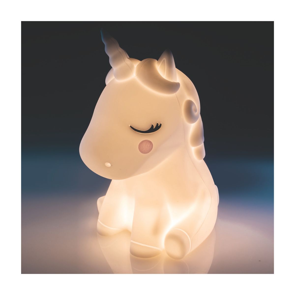 Lil' Dreamers Unicorn Silicone Touch LED Light-1984023730875142148